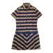 CALLAWAY Callaway короткий рукав One-piece общий рисунок темно-синий серия LL Golf одежда женский 