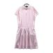 CALLAWAY Callaway половина Zip короткий рукав One-piece розовый серия L Golf одежда женский 