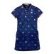 KAPPA GOLF Kappa Golf короткий рукав One-piece общий рисунок темно-синий серия M Golf одежда женский 