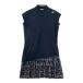 NEW BALANCE GOLF New balance половина Zip короткий рукав One-piece Logo общий рисунок оттенок черного 1 Golf одежда женский 
