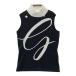 DESCENTE GOLF Descente Golf LUXE COLLECTIONta-toru шея вязаный лучший оттенок черного M Golf одежда женский 