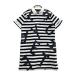 PEARLY GATES Pearly Gates короткий рукав Polo One-piece окантовка рисунок темно-синий серия 1 Golf одежда женский 
