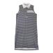 PGG PEARLY GATES Pearly Gates безрукавка Polo One-piece окантовка рисунок оттенок черного 1 Golf одежда женский 