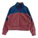 ADIDAS GOLF Adidas Golf HG6995 половина Zip флис длинный рукав тянуть over темно-синий серия L Golf одежда женский 