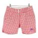 FILA GOLF filler Golf шорты серебристый жевательная резинка в клетку оттенок красного M Golf одежда женский 