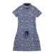 KAPPA GOLF Kappa Golf короткий рукав One-piece общий рисунок темно-синий серия M Golf одежда женский 