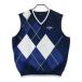 CALLAWAY Callaway V шея вязаный лучший Logo вышивка a-ga il рисунок темно-синий серия 3L Golf одежда мужской 
