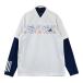 ADIDAS GOLF Adidas Golf HT6841 внутренний есть половина Zip футболка оттенок белого XL Golf одежда мужской 