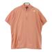 DESCENTE GOLF Descente Golf 2024 год модели половина Zip короткий рукав вязаный свитер orange серия O Golf одежда мужской 