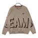 BEAMS GOLF Beams Golf вязаный свитер оттенок коричневого XL Golf одежда мужской 