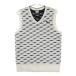 PUMA GOLF Puma Golf вязаный лучший общий рисунок оттенок белого L Golf одежда мужской 