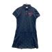 ADIDAS GOLF Adidas Golf короткий рукав Polo One-piece общий рисунок темно-синий серия S Golf одежда женский 