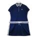 FILA GOLF filler Golf подкладка имеется короткий рукав One-piece темно-синий серия 3L Golf одежда женский 