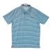 PUMA GOLF Puma Golf рубашка-поло с коротким рукавом окантовка рисунок оттенок голубого L Golf одежда мужской 