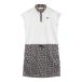 BEAMS GOLF Beams Golf 2025 год модели LIBERTY подкладка есть короткий рукав One-piece оттенок белого L Golf одежда женский 