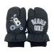 BEAMS GOLF Beams Golf с изнанки флис рукавица оттенок черного F Golf одежда 