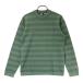 DESCENTE GOLF Descente Golf вырез лодочкой длинный рукав вязаный свитер "в елочку" рисунок оттенок зеленого O Golf одежда мужской 