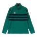 ADIDAS GOLF Adidas Golf половина Zip длинный рукав вязаный футболка оттенок зеленого M Golf одежда женский 