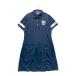FILA GOLF filler Golf короткий рукав One-piece темно-синий серия L Golf одежда женский 