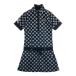 FILA GOLF �t�B���S���t  �n�[�t�W�b�v ���������s�[�X �h�b�g�� �u���b�N�n L �S���t�E�F�A ���f�B�[�X