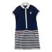 BEAMS GOLF Beams Golf короткий рукав One-piece окантовка рисунок темно-синий серия M Golf одежда женский 