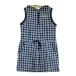 MUNSING WEAR Munsingwear одежда с капюшоном безрукавка One-piece .. в клетку темно-синий серия LL Golf одежда женский 