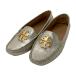 TORY BURCH Tory Burch обувь для вождения оттенок золота 8M женский 