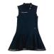 SY32 BY SWEET YEARS GOLFeswaisa-titu2025 год модели безрукавка One-piece оттенок черного S Golf одежда женский 