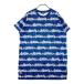 PEARLY GATES Pearly Gates короткий рукав One-piece Logo общий рисунок темно-синий серия 1 Golf одежда женский 
