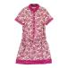 ADABAT Adabat AE119-56600AA короткий рукав One-piece общий рисунок розовый серия 38 Golf одежда женский 