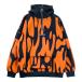 NOEL REUSSIRno L re наклейка половина Zip тренировочный Parker общий рисунок orange серия 3 Golf одежда мужской 