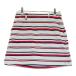 TOMMY HILFIGER GOLF Tommy Hilfiger Golf обратная сторона ворсистый юбка окантовка рисунок оттенок белого M Golf одежда женский 