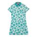 CALLAWAY Callaway короткий рукав One-piece cocos nucifera. дерево рисунок оттенок белого L Golf одежда женский 