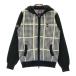 ADMIRAL Admiral вязаный Zip Parker тысяч птица рисунок оттенок черного M Golf одежда женский 
