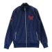 BEAMS GOLF Beams Golf тепловое хранение Zip жакет полоса рисунок темно-синий серия M Golf одежда женский 