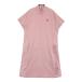 MUNSING WEAR Munsingwear одежда MEWTJJ01 половина Zip короткий рукав One-piece розовый серия LL Golf одежда женский 
