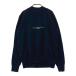 TOMMY HILFIGER GOLF Tommy Hilfiger Golf шерсть . вязаный свитер темно-синий серия L Golf одежда женский 