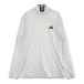 ADIDAS GOLF Adidas Golf HY0936 с высоким воротником футболка с длинным рукавом общий рисунок оттенок белого M Golf одежда мужской 