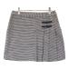 CALLAWAY SELECT Callaway select стрейч юбка плиссировать переключатель тысяч птица рисунок оттенок черного L Golf одежда женский 