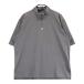ADIDAS GOLF Adidas Golf половина Zip короткий рукав футболка серый серия XXL Golf одежда мужской 