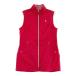 MUNSING WEAR Munsingwear одежда безрукавка Zip One-piece оттенок красного L Golf одежда женский 
