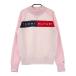 TOMMY HILFIGER GOLF Tommy Hilfiger Golf шерсть . с высоким воротником вязаный свитер розовый серия M Golf одежда женский 