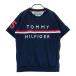 TOMMY HILFIGER GOLF Tommy Hilfiger Golf обратная сторона сетка короткий рукав блузон темно-синий серия L Golf одежда женский 
