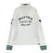 FILA GOLF filler Golf обратная сторона ворсистый половина Zip тренировочный футболка оттенок белого L Golf одежда женский 
