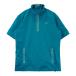 NIKE GOLF Nike Golf половина Zip короткий рукав блузон оттенок голубого XL Golf одежда мужской 