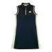 MUNSING WEAR Munsingwear одежда MEWRJJ01 половина Zip безрукавка Polo One-piece оттенок черного L Golf одежда женский 