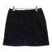 BEAMS GOLF Beams Golf стрейч юбка общий рисунок оттенок черного L Golf одежда женский 