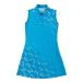 DESCENTE GOLF Descente Golf безрукавка Polo One-piece Logo рисунок оттенок голубого S Golf одежда женский 