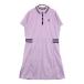 FILA GOLF filler Golf короткий рукав One-piece кромка плиссировать лиловый серия L Golf одежда женский 