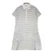 MUNSING WEAR Munsingwear одежда короткий рукав One-piece точка рисунок оттенок белого L Golf одежда женский 